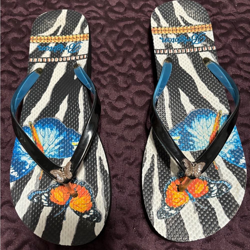 Brighton women’s flat flip flops